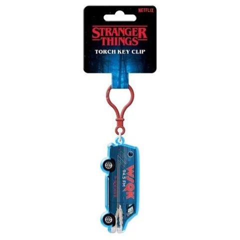 -: Stranger Things Klíčenka se světlem WSQK Van