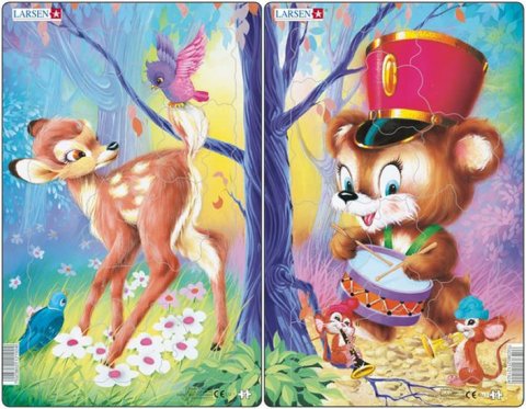 neuveden: Puzzle MIDI - Roztomilá zvířátka 1/14 dílků (2 druhy) neuveden: Puzzle MIDI - Roztomilá zvířátka 1/14 dílků (2 druhy)
