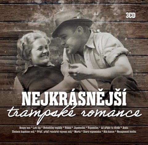 Various: Nejkrásnější trampské romance - kolekce 3 CD Various: Nejkrásnější trampské romance - kolekce 3 CD