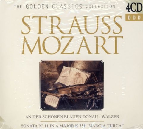 neuveden: Strauss / Mozart - 4CD neuveden: Strauss / Mozart - 4CD