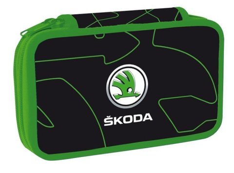 neuveden: Školní penál dvoupatrový - Škoda Teen