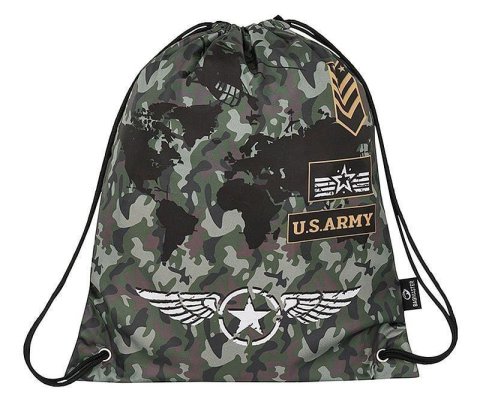 neuveden: Bagmaster Školní vak na přezůvky SHOES ALFA 8 D CAMO