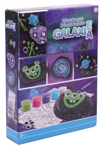 neuveden: Malování na kamínky - Galaxie