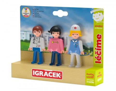 neuveden: Igráček Trio Léčíme - Doktor, Sestřička a Pacientka