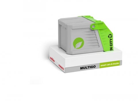 neuveden: MULTIGO GREEN CITY - popelářský box