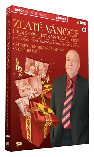 neuveden: Zlaté vánoce hraje orchestr Václava Hybše 2DVD neuveden: Zlaté vánoce hraje orchestr Václava Hybše 2DVD