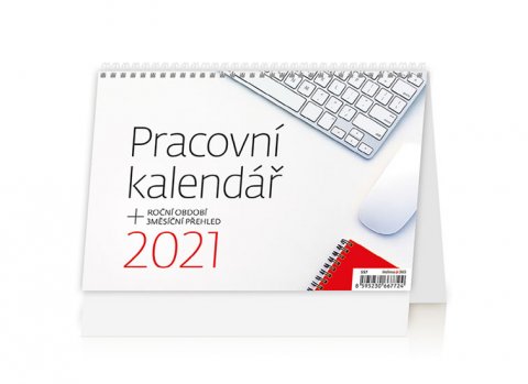 neuveden: Kalendář 2021 stolní: Pracovní kalendář, 211x148
