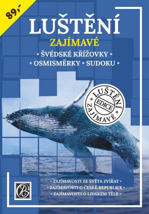 neuveden: Luštění zajímavé - Švédské křížovky, osmisměrky, sudoku
