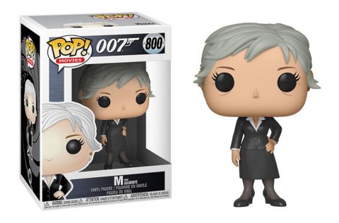 neuveden: Funko POP Movies: James Bond S2 - M neuveden: Funko POP Movies: James Bond S2 - M