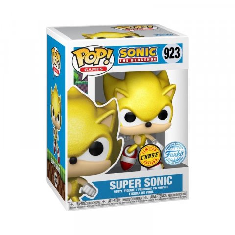 neuveden: Funko POP Games: Sonic - Super Sonic (s možností CHASE verze) #923