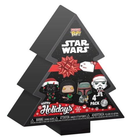 neuveden: Funko Pocket POP: Star Wars - Tree Holiday Box