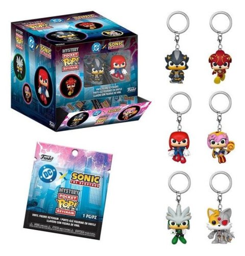 : Funko POP Keychain: DC & Sonic