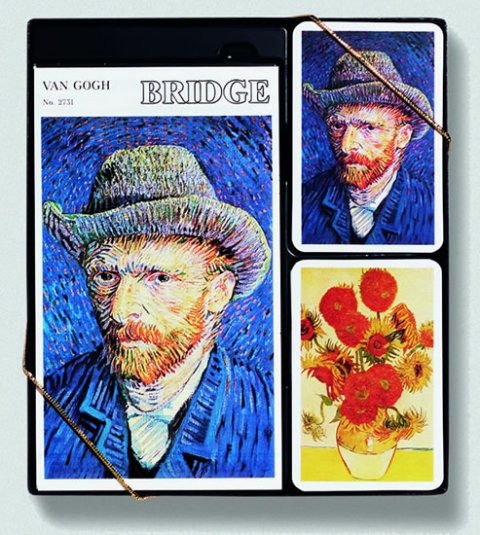 neuveden: Piatnik Bridžová sada Van Gogh