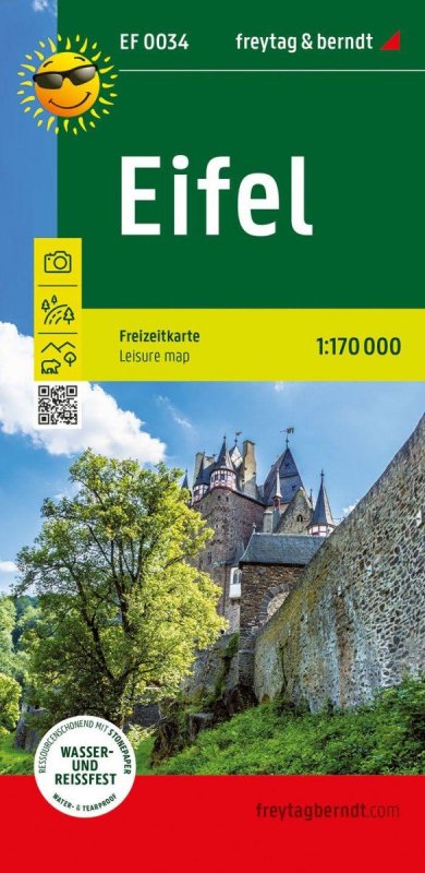 neuveden: Eifel 1:170 000 / mapa volného času