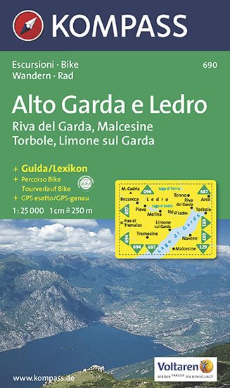 neuveden: Alto Garda e Ledro 690 / 1:25T KOM