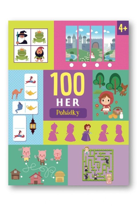 -: 100 her Pohádky 4+