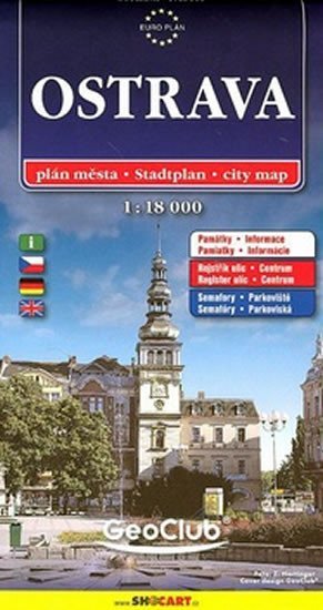 neuveden: Ostrava mapa 1:18 000 neuveden: Ostrava mapa 1:18 000