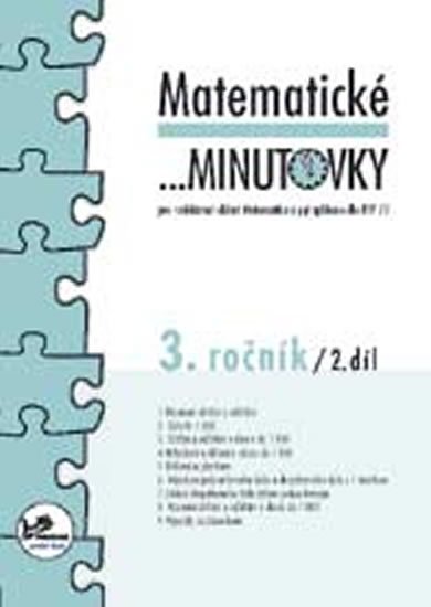 Mikulenková a kolektiv Hana: Matematické minutovky pro 3. ročník/ 2. díl Mikulenková a kolektiv Hana: Matematické minutovky pro 3. ročník/ 2. díl