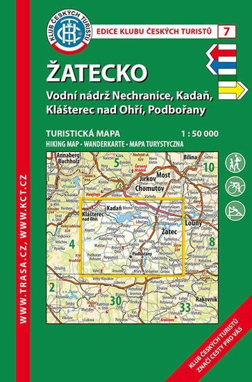 neuveden: Žatecko /KČT 7 1:50T Turistická mapa neuveden: Žatecko /KČT 7 1:50T Turistická mapa