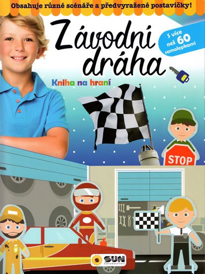 neuveden: Závodní dráha - Kniha na hraní