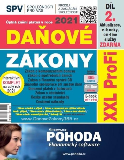 neuveden: Daňové zákony 2021 XXL ProFi (Díl 2.)