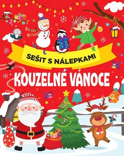 neuveden: Kouzelné Vánoce - Sešit s nálepkami