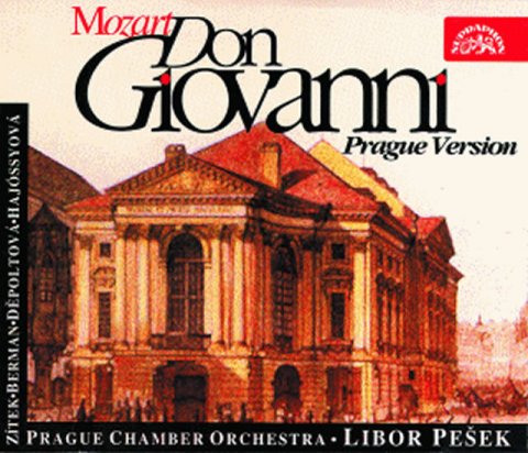 Mozart Wolfgang Amadeus: Don Giovanni. Opera o 2 dějstvích (pražská verze) - 2CD