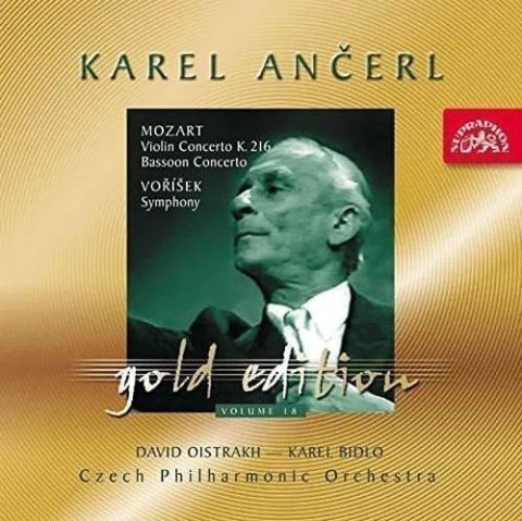 Česká filharmonie: CD Karel Ančerl - Mozart Gold Edition 18