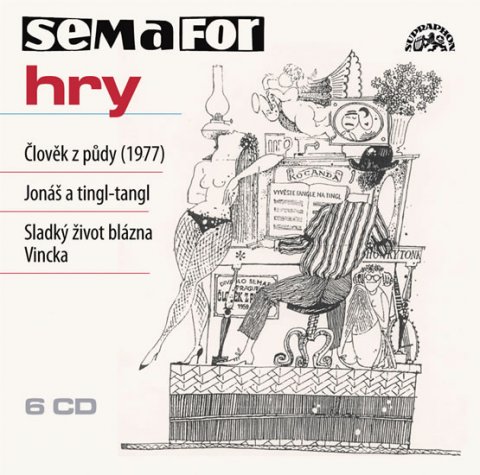 Semafor: Semaforské hry - Člověk z půdy - 6CD Semafor: Semaforské hry - Člověk z půdy - 6CD