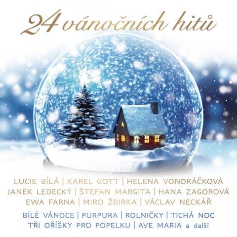 Různí interpreti: 24 vánočních hitů - CD Různí interpreti: 24 vánočních hitů - CD
