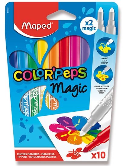 neuveden: Maped - Fixy Color´Peps Magic 8 + 2 ks neuveden: Maped - Fixy Color´Peps Magic 8 + 2 ks