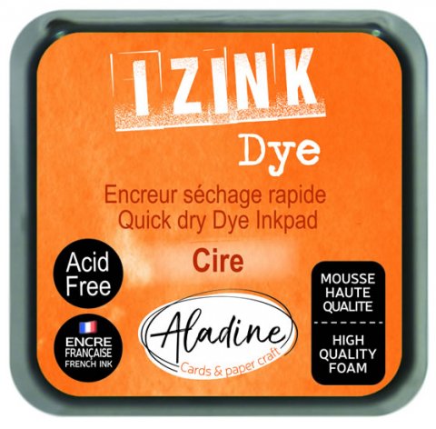neuveden: Razítkovací polštářek IZINK DYE rychleschnoucí - oranžový