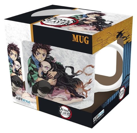 -: Demon Slayer Hrnek Tanjiro  Nezuko 320 ml