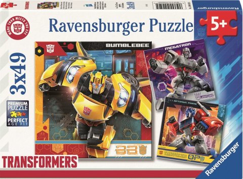 neuveden: Puzzle Transformers 3x49 dílků
