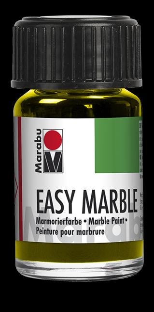 neuveden: Marabu Mramorovací barva - Citronová 15 ml
