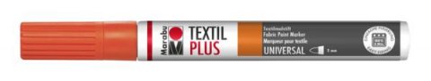 neuveden: Marabu Popisovač na tmavý textil/oranžový 3 mm