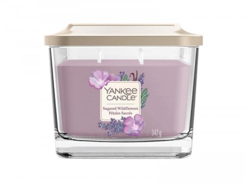 neuveden: YANKEE CANDLE Sugared Wildflowers svíčka 347g, 3 knoty
