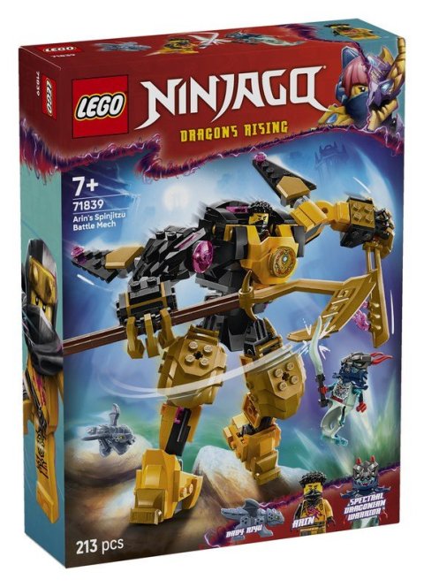 : LEGO® NINJAGO® Arin a bojový robot Spinjitzu 71839