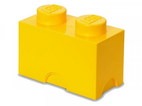 neuveden: Úložný box LEGO 2 - žlutý