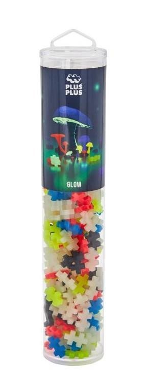 neuveden: Plus-Plus stavebnice tuba - Glow Mix 240 dílků
