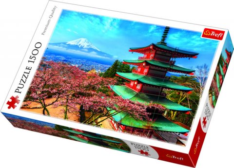 neuveden: Trefl Puzzle Hora Fuji / 1500 dílků neuveden: Trefl Puzzle Hora Fuji / 1500 dílků
