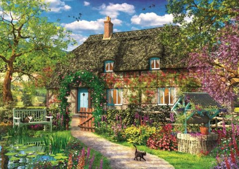 neuveden: Trefl Puzzle Venkovská chalupa/2000 dílků