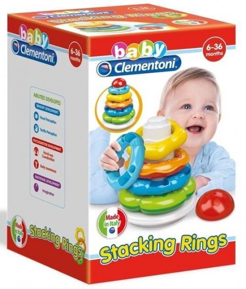 neuveden: BABY Barevné stohovací kroužky (Play For Future)