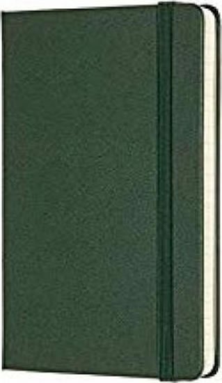neuveden: Zápisník Moleskine - tvrdé desky, S, linkovaný - tm. zelený