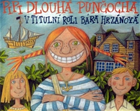 Lindgrenová Astrid: Pipi Dlouhá Punčocha - CD