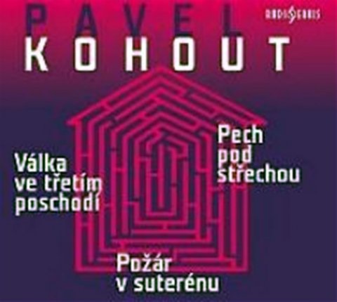 Kohout Pavel: Válka ve třetím poschodí, Pech pod střechou, Požár v suterénu - 2CD Kohout Pavel: Válka ve třetím poschodí, Pech pod střechou, Požár v suterénu - 2CD