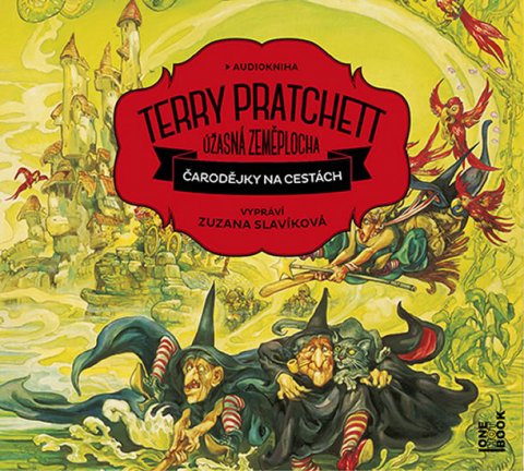 Pratchett Terry: Čarodějky na cestách - Úžasná Zeměplocha - 2CDmp3 Pratchett Terry: Čarodějky na cestách - Úžasná Zeměplocha - 2CDmp3