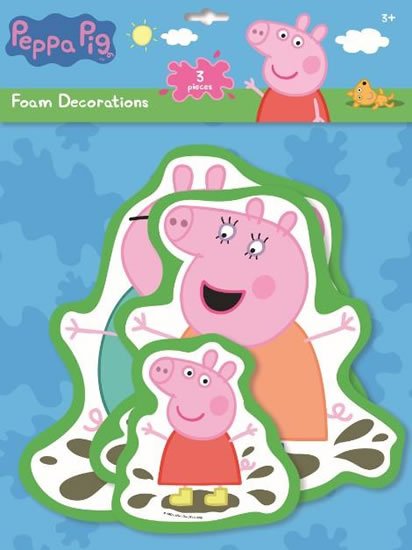 neuveden: Peppa - Pěnové samolepky wall decor