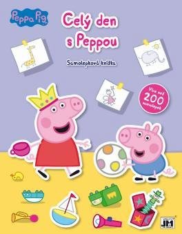 neuveden: Celý den s Peppou - Samolepková knížka