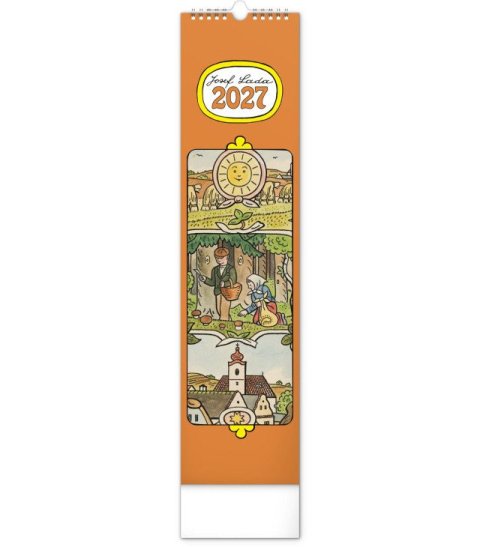 : Kalendář 2027 nástěnný: Josef Lada, 12 x 48 cm